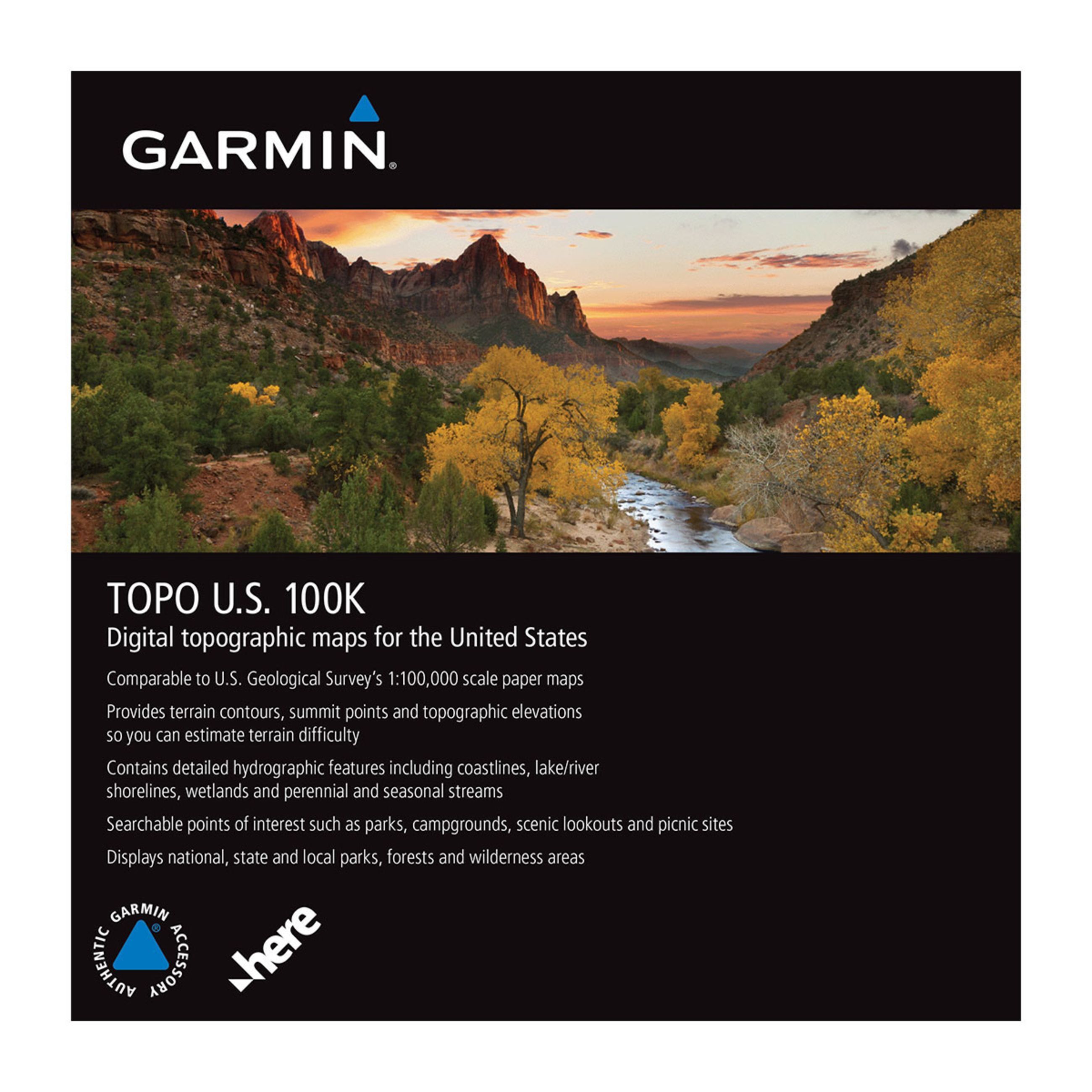 Topo U.S. 100K - Microsd/Sd Card