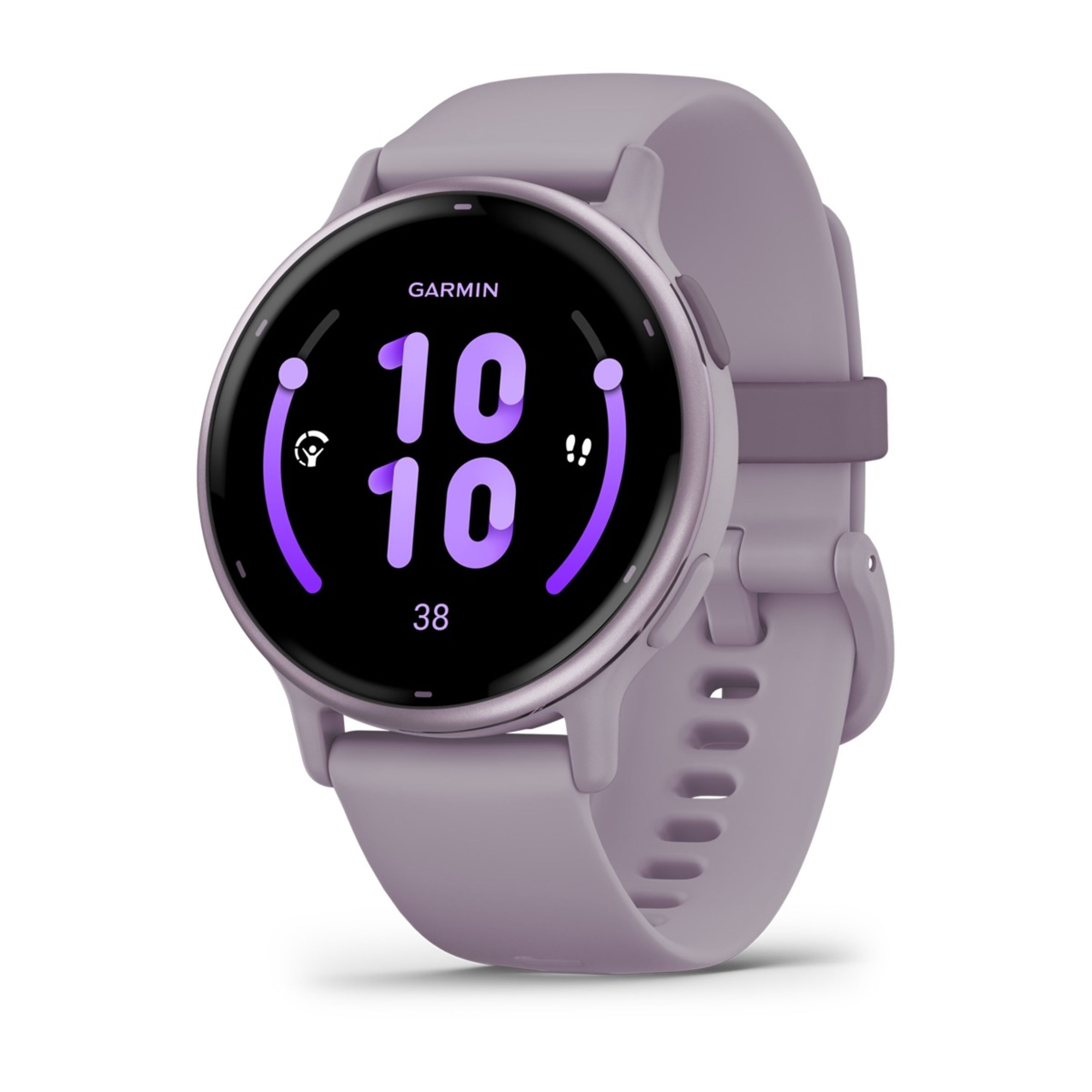 VíVoactive 5 - Metallic Orchid Aluminum Bezel With Orchid Case And Silicone Band