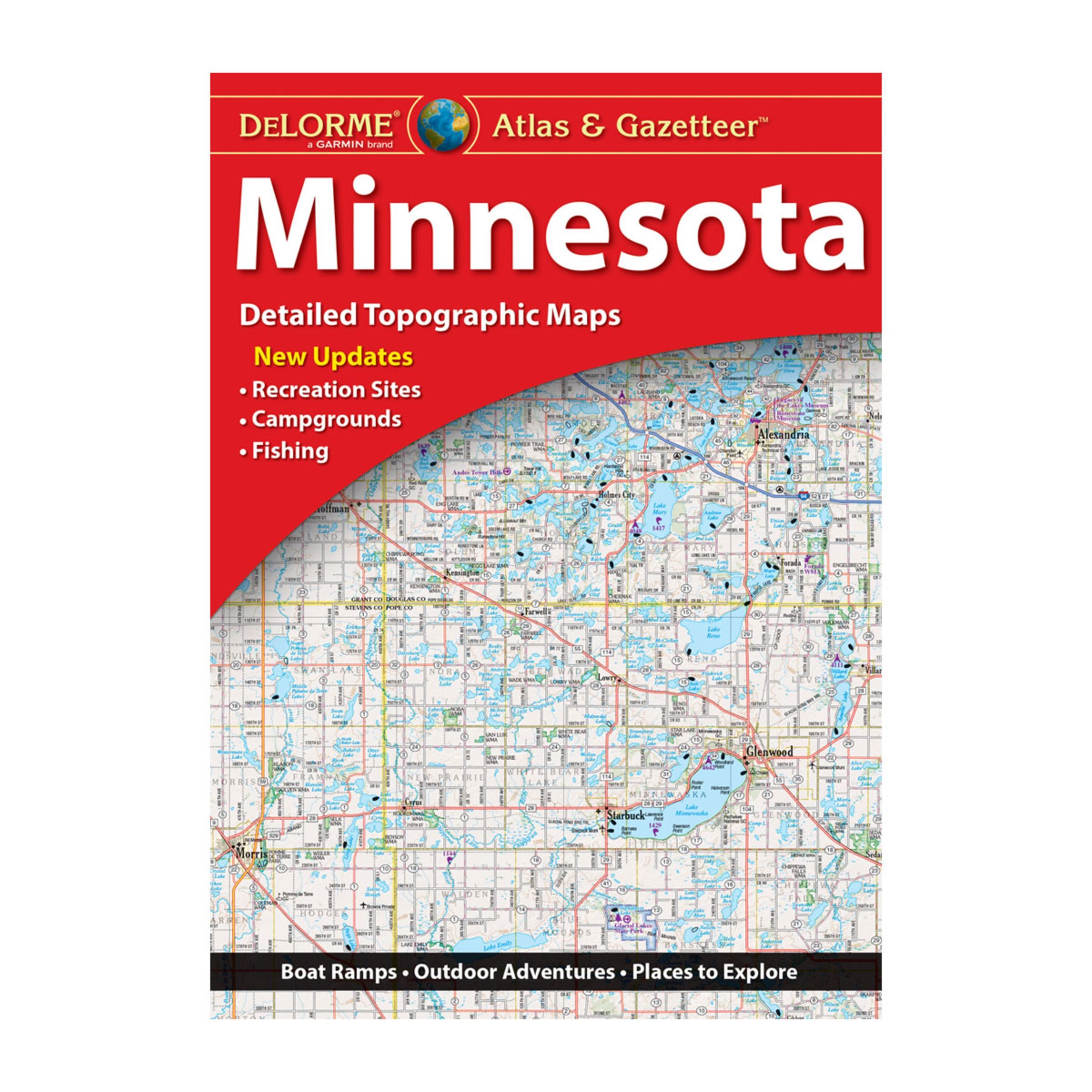 Delorme Atlas & Gazetteer Paper Maps - Minnesota