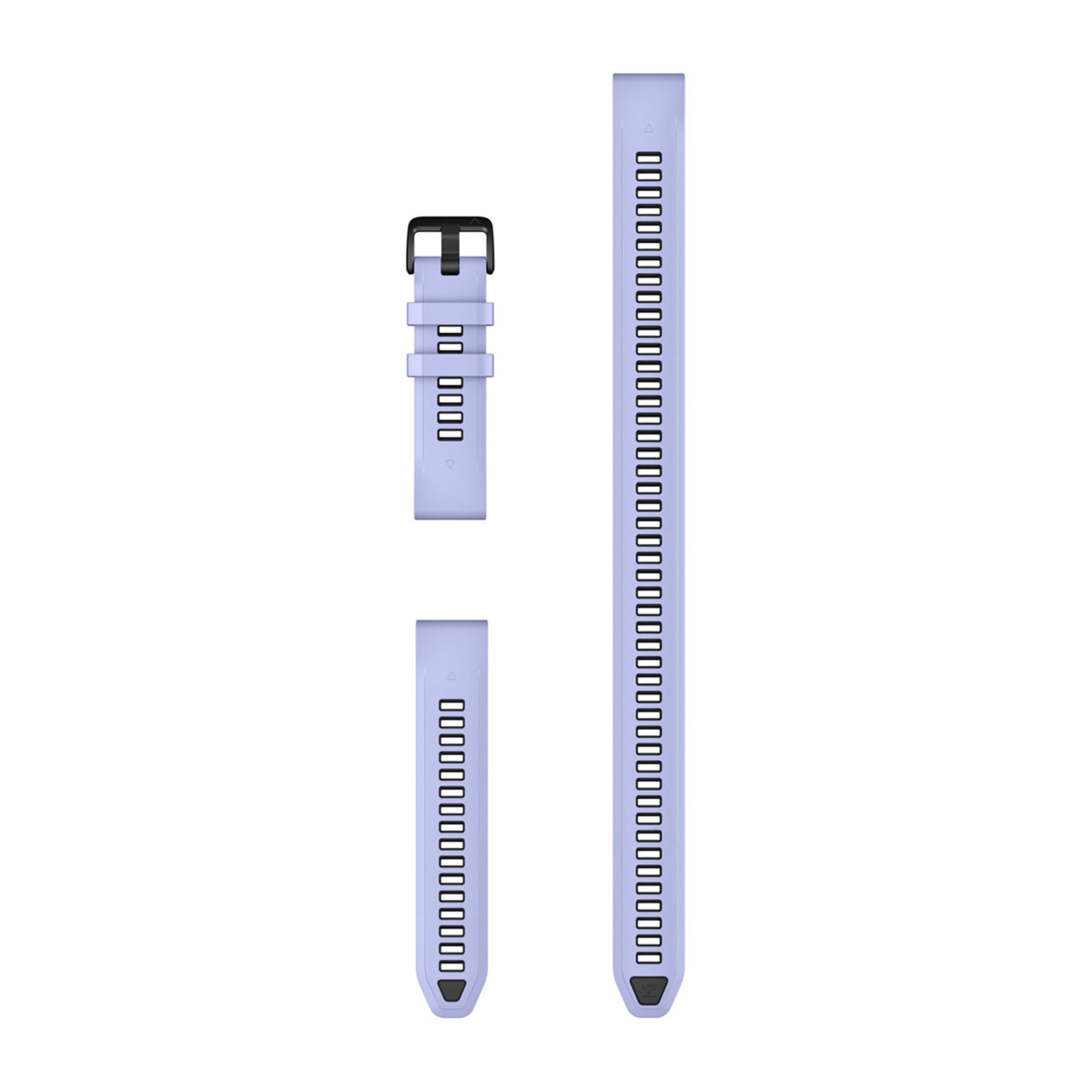 Quickfit 20 Watch Bands - Blueberry Silicone (3-Piece Dive Set)