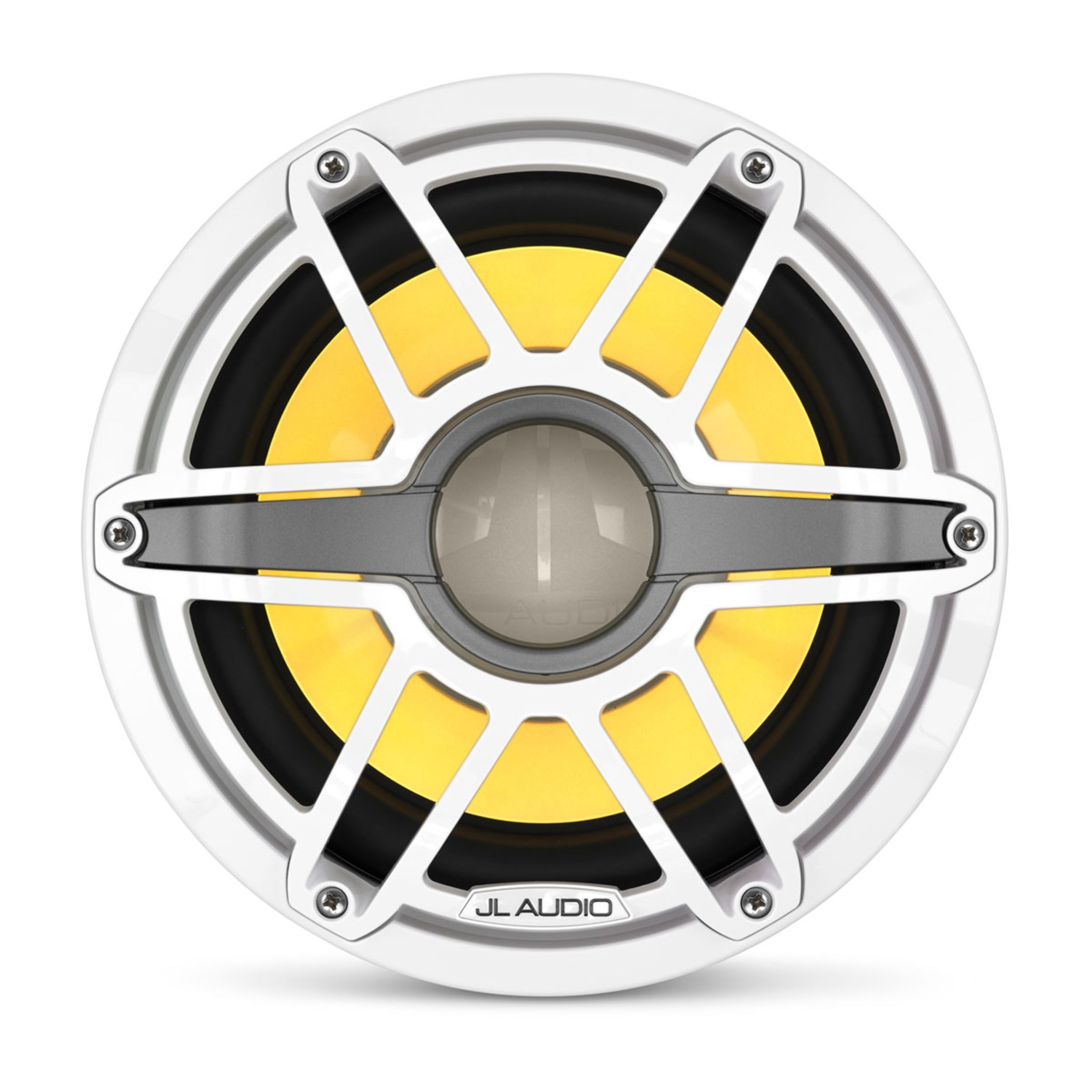 Jl Audio M6 Marine Subwoofer - 10" With Led And White Sport Grille (M6-10Ib-S-Gwgw-I-4)