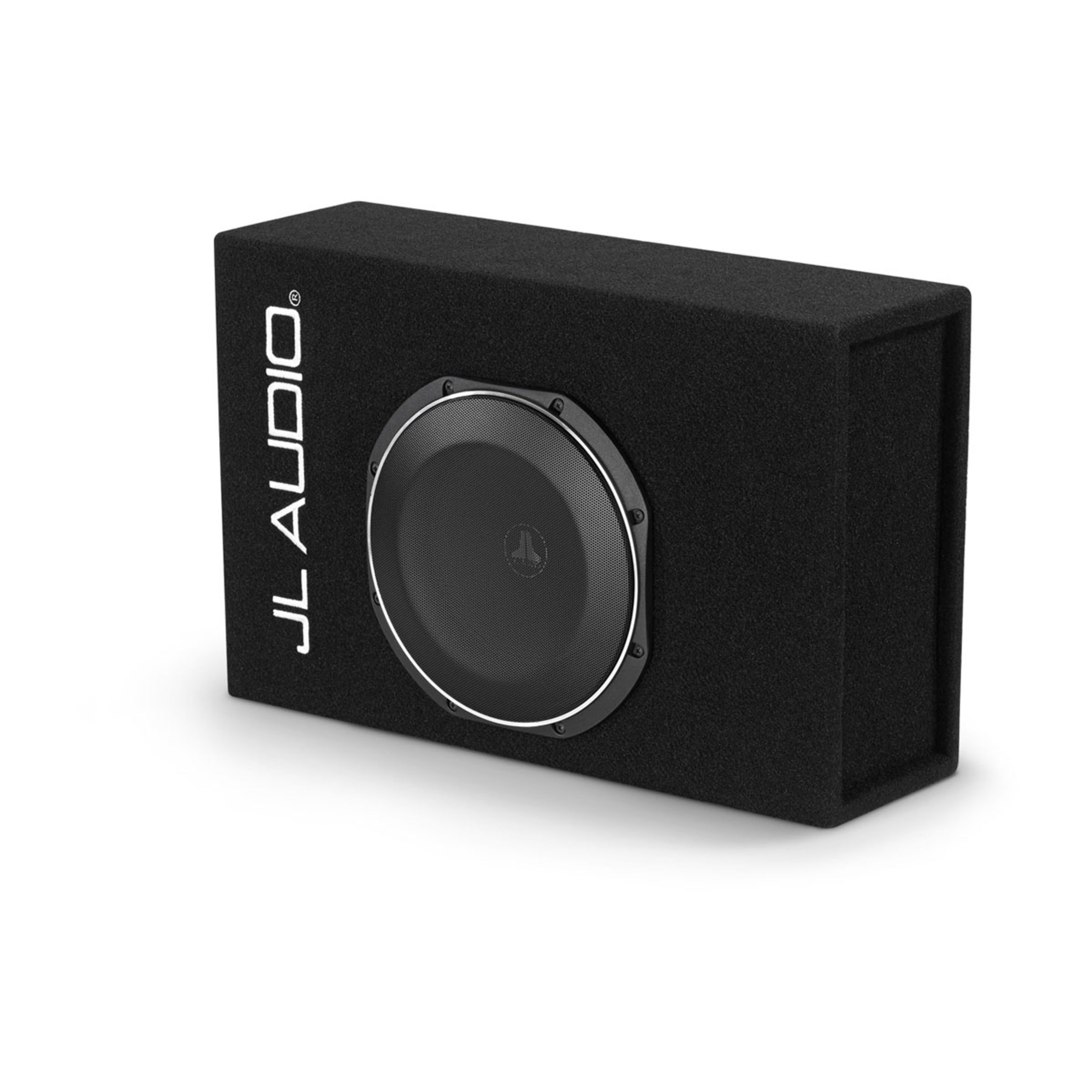 Jl Audio Microsub+ Tw1 Enclosed Car Subwoofer - Single 10" Tw1 Subwoofer And Built-In Amplifier (Acp110Lg-Tw1)