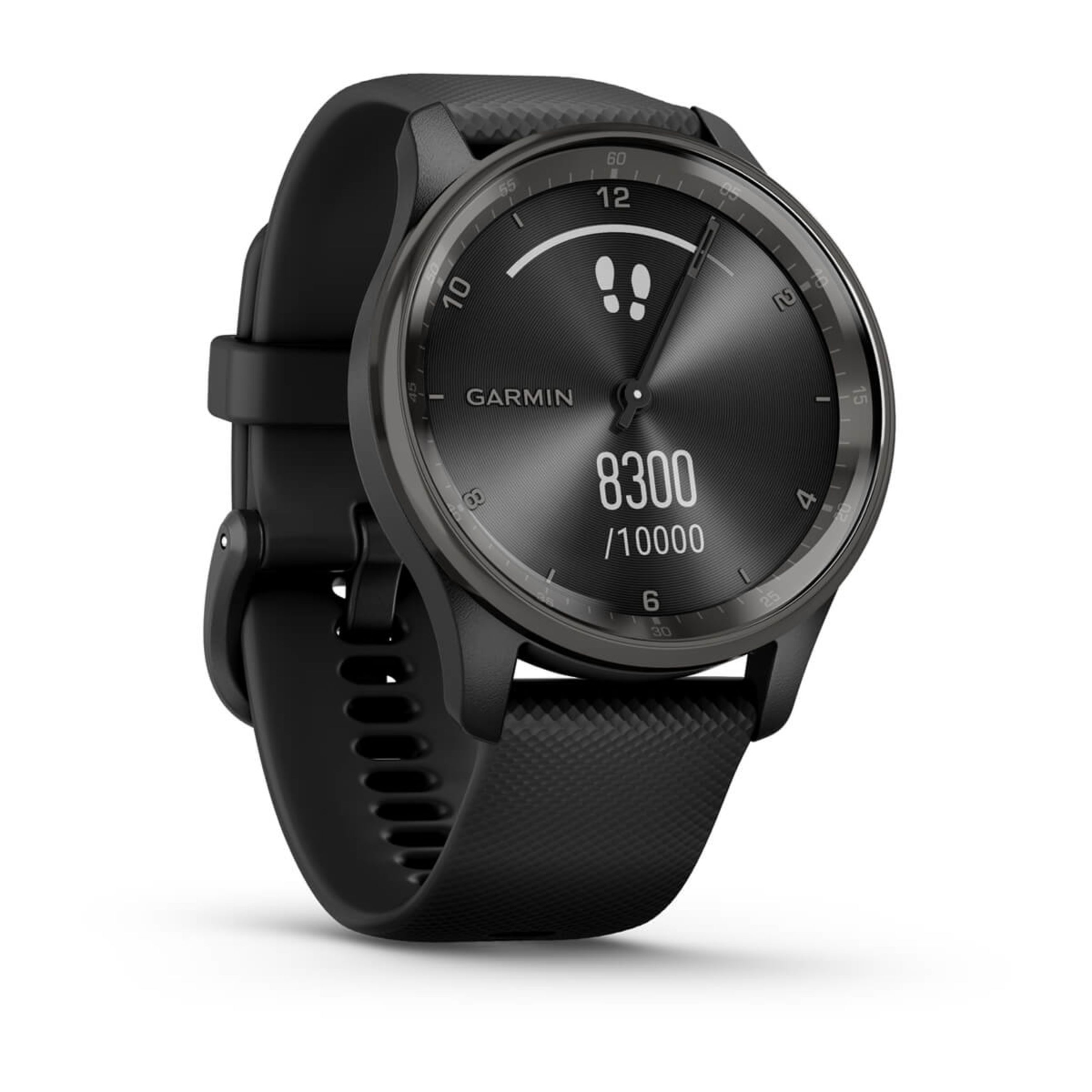VíVomove Trend - Slate Stainless Steel Bezel With Black Case And Silicone Band - Image 3
