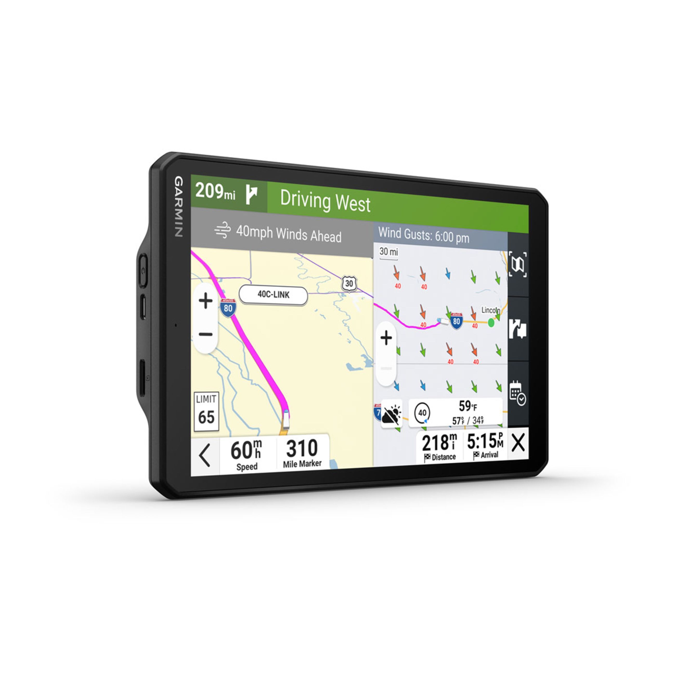 DēZl Otr720 - 8" Gps Truck Navigator - Image 3
