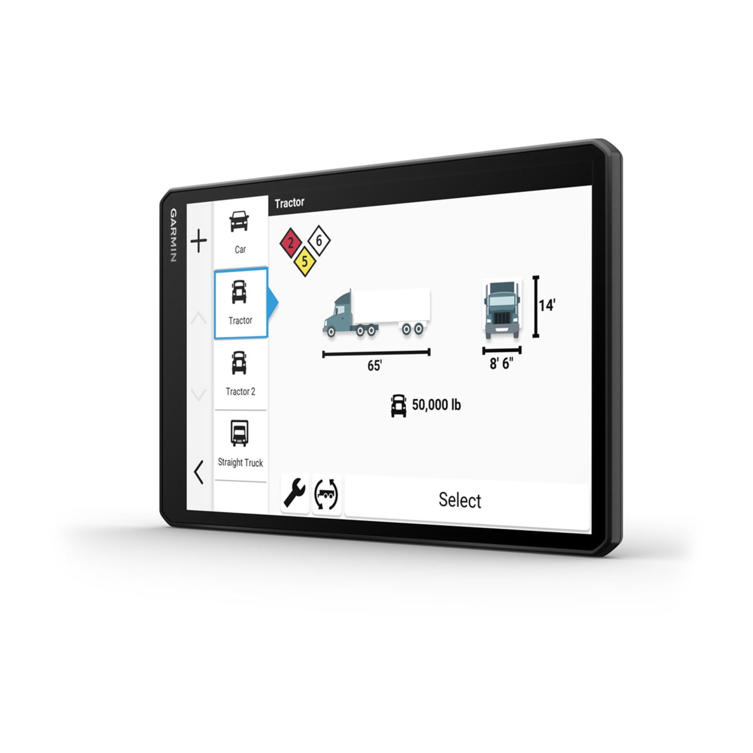 DēZl Otr720 - 10" Gps Truck Navigator With DēZl Headset 110 - Image 5