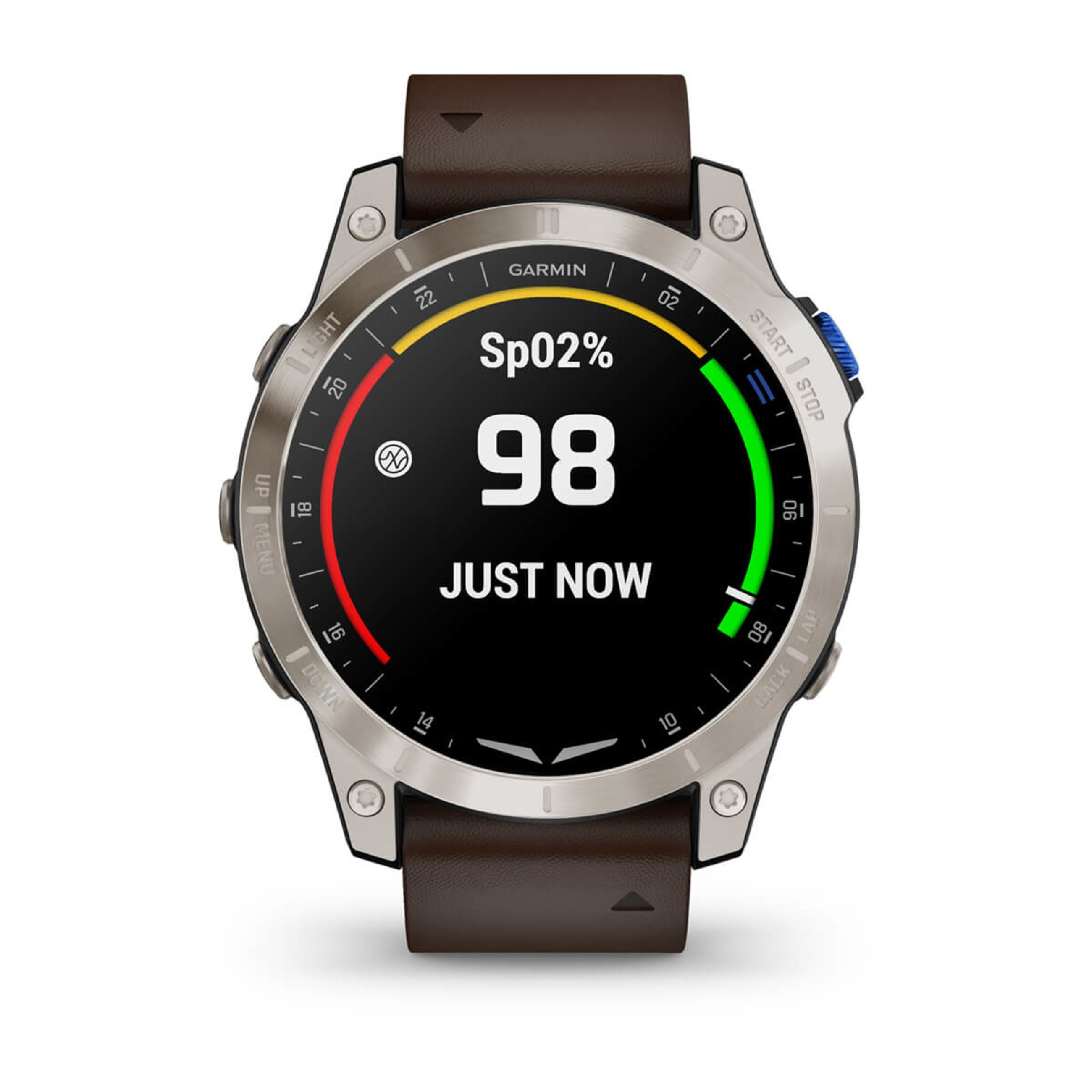 D2 Mach 1 - Aviator Smartwatch With Oxford Brown Leather Band - Image 10