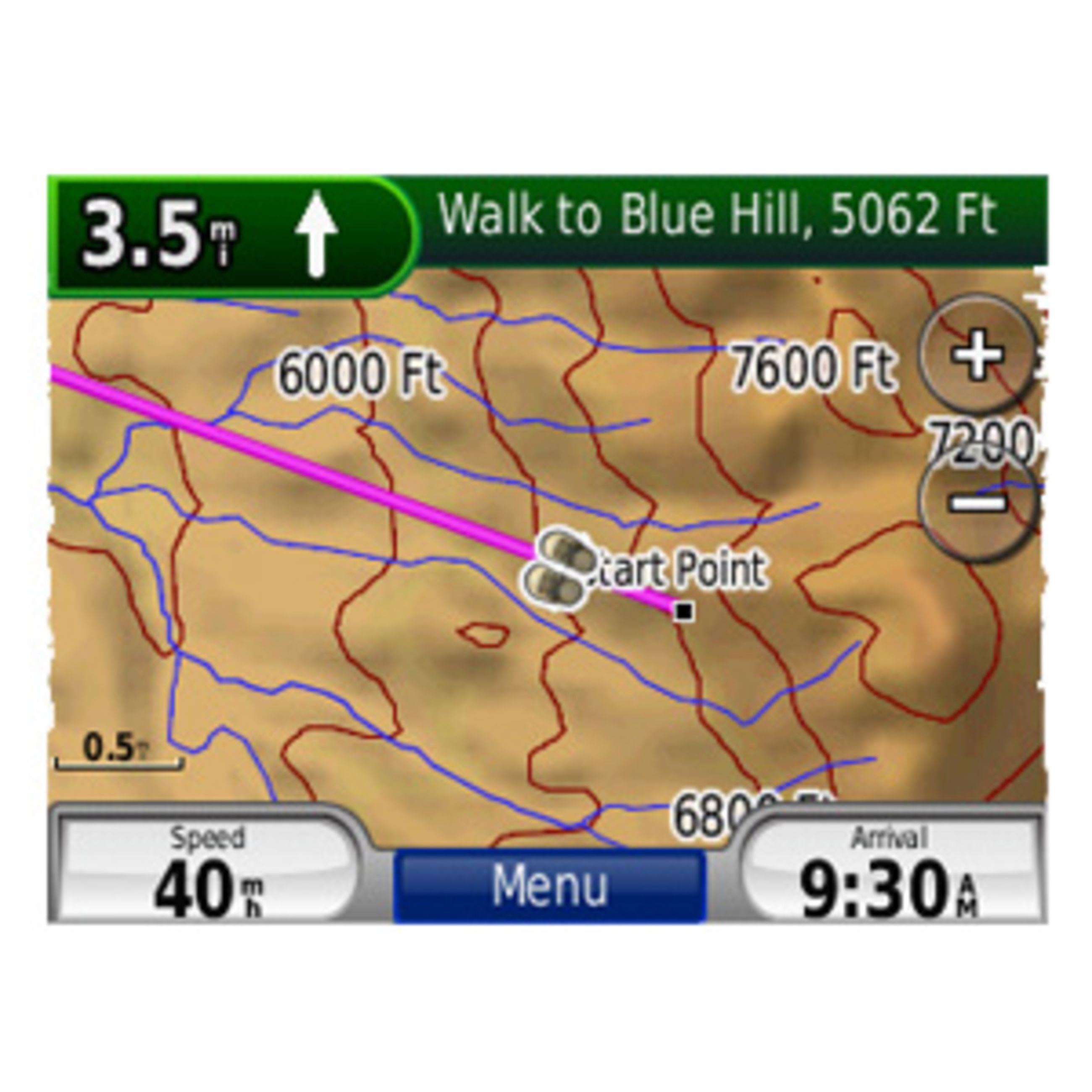 NüVi 500 - Lower 48 States, Hawaii And Puerto Rico With U.S. Topo Maps - Image 6